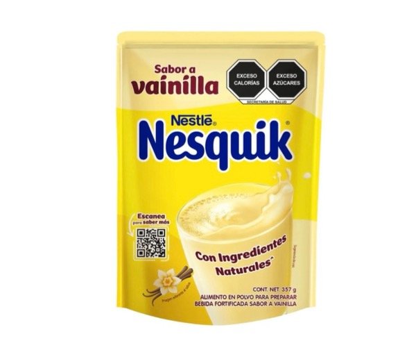 Producto - Nesquik en polvo vainilla ORIGEN MÉXICO 357gr