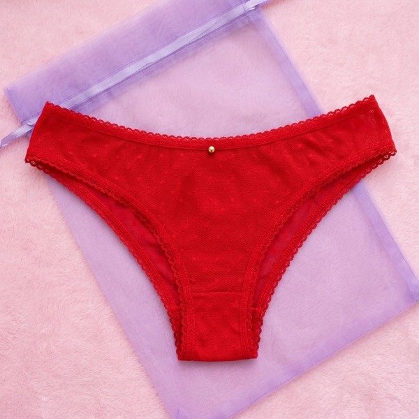 Producto - Colaless Sexy de Encaje y Plumeti A5-14