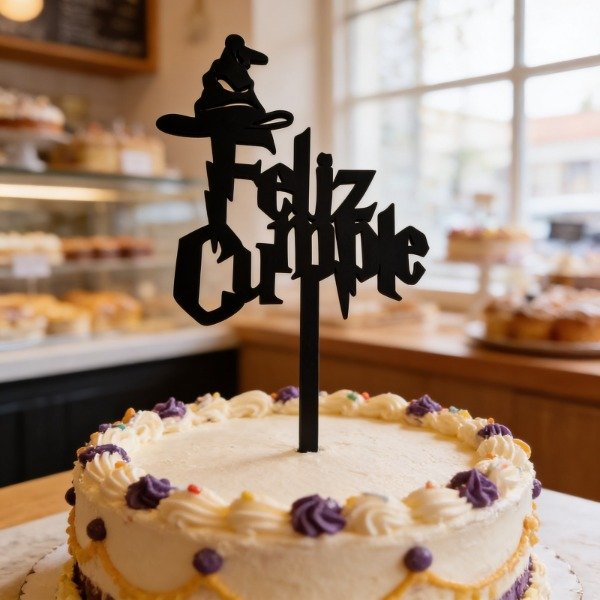 Producto - Adorno Para Torta Harry Potter Feliz Cumple x unidad