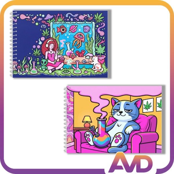 Producto - Stoner Moments Libro para colorear para adultos - 2
