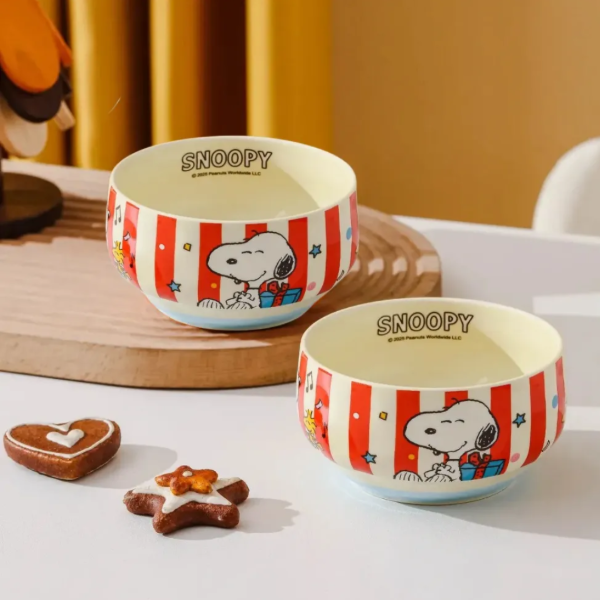 Producto - COMPOTERA RAYAS SNOOPY HAPPY RED