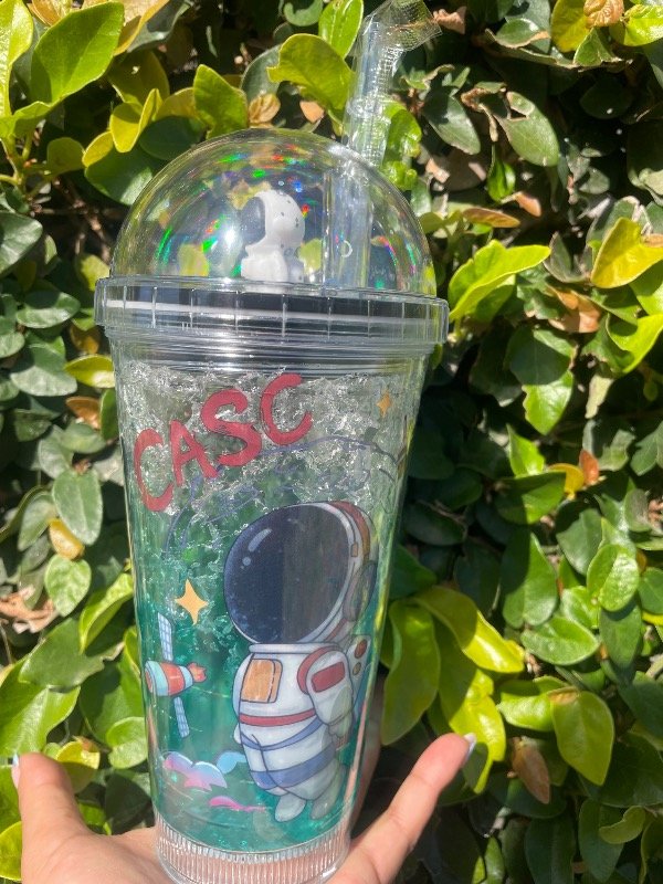 Producto - Vaso astronauta con luces 460ML