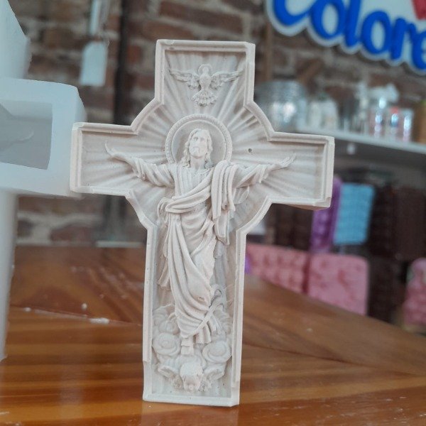 Producto - Molde cruz cristo - 0