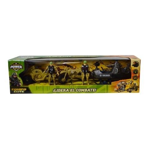 Producto - SET DE VEHICULOS MILITARES 5 PIEZAS EN CAJA 49.5X13X10CM