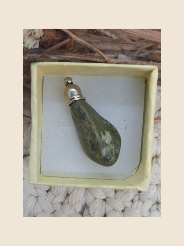 Producto - Dije rolado "Jade verde"