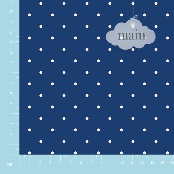 Producto - Silver Lunares Azul Marino