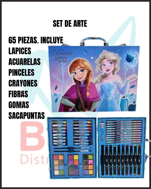 Producto - SET DE ARTE FROZEN 65 PCS FA111
