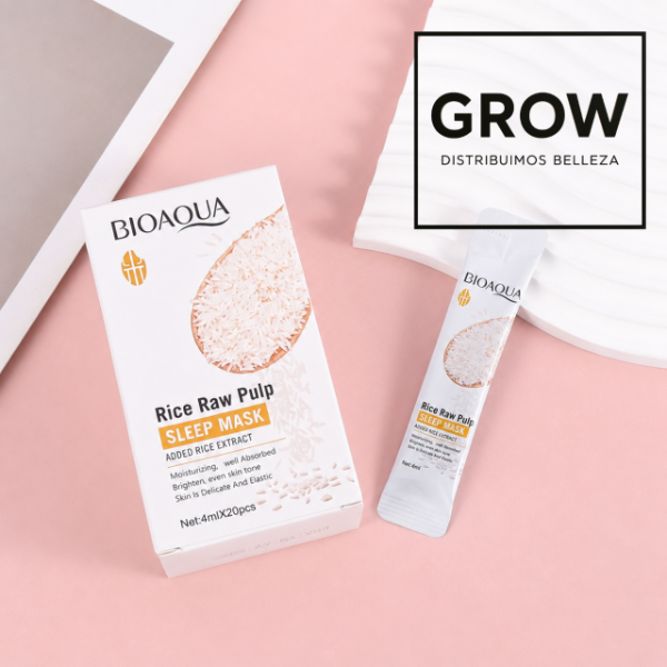 Producto - Bioaqua Mascarilla Nocturna Arroz
