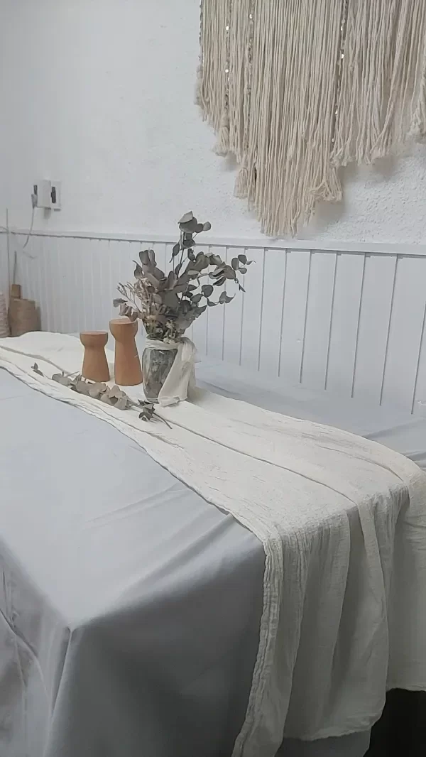 Producto - Mantel gris perla