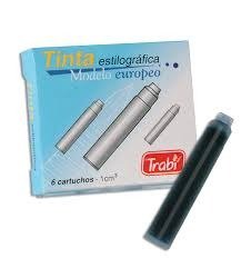 Producto - Cartucho lapicera trabi color azul x 6 unidades