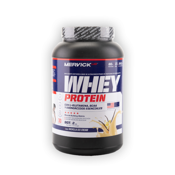 Producto - Whey Protein 2lb Mervick Lab