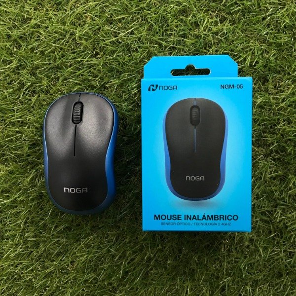 Producto - Mouse Inalámbrico Noga NGM-05 Azul