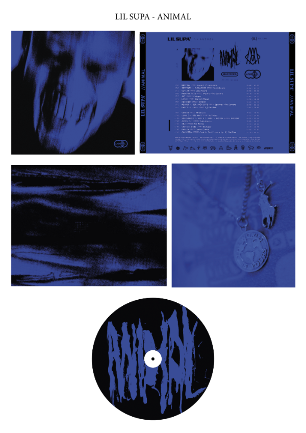 Producto - Lil Supa "ANIMAL" CD Custom