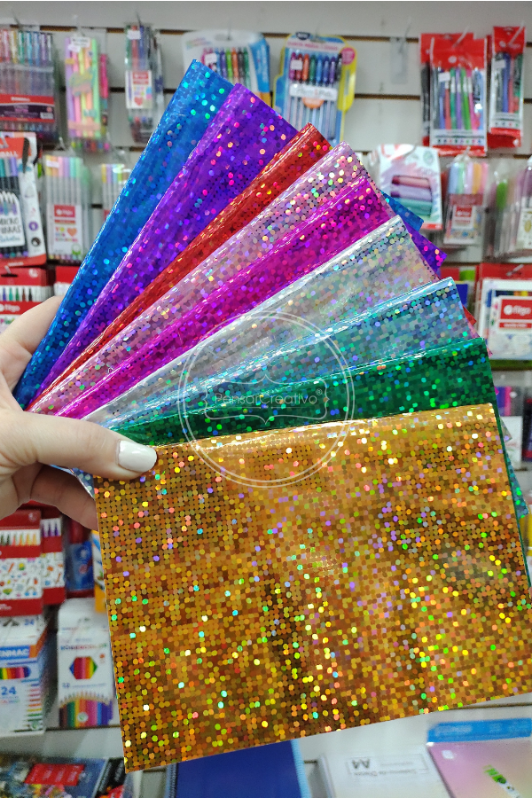 Producto - Libreta Holográfica Flex 14x20 cm