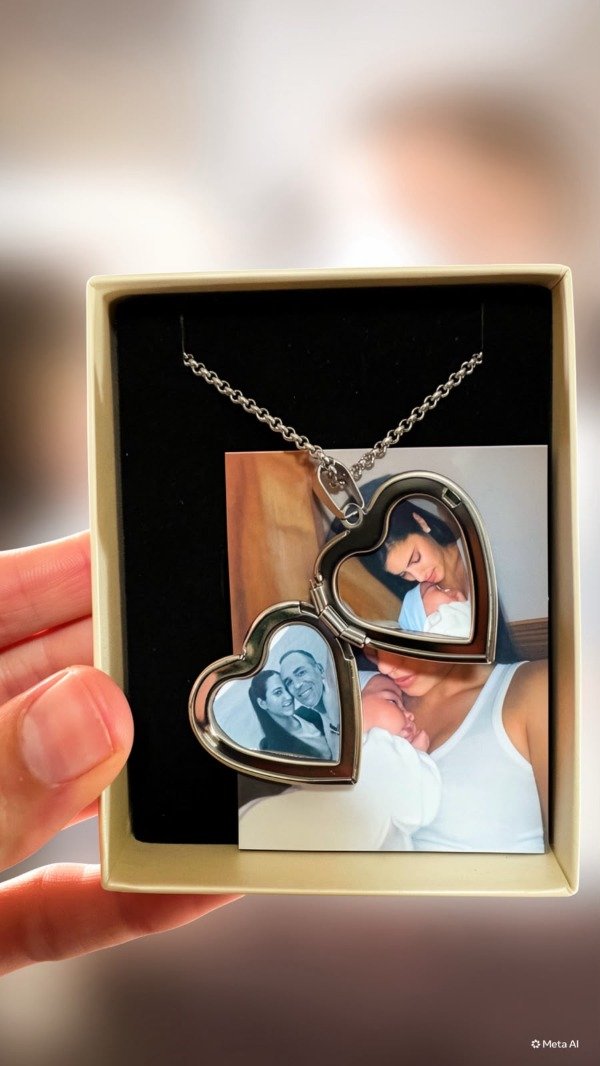 Producto - Relicario de Acero Quirúrgico con Fotos Personalizadas - 4