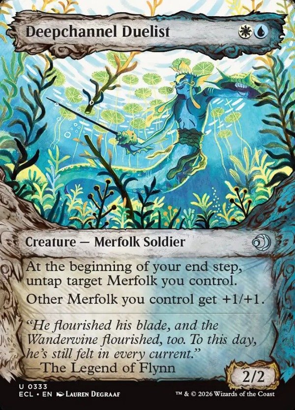 Producto - Deepchannel Duelist #333 Showcase  Lorwyn Eclipsed