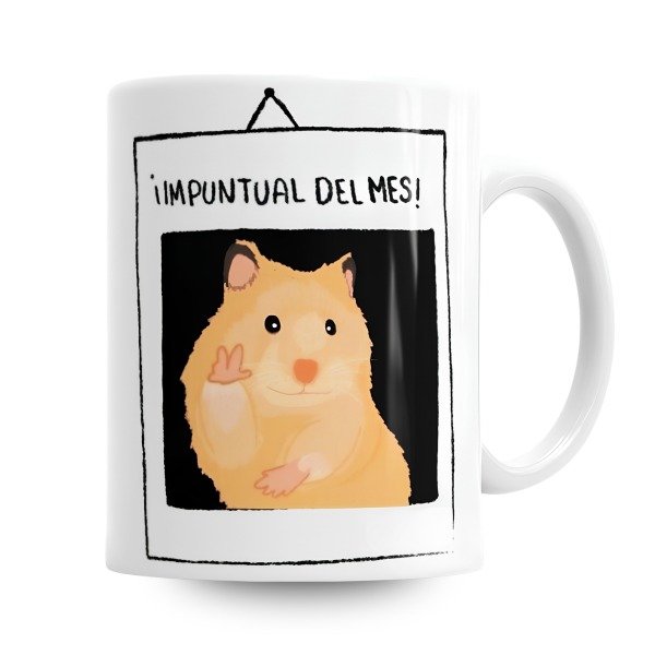 Producto - Taza de Ceramica Oficina - El impuntual -
