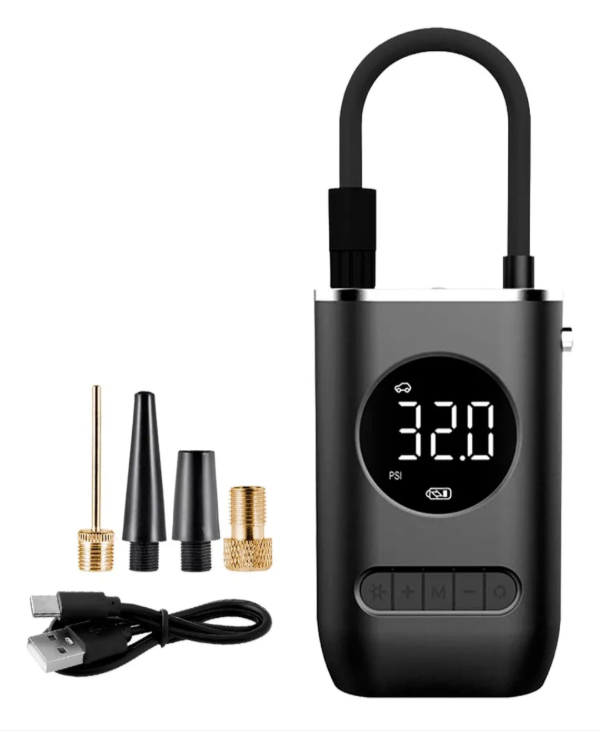 Producto - Inflador compresor portátil recargable