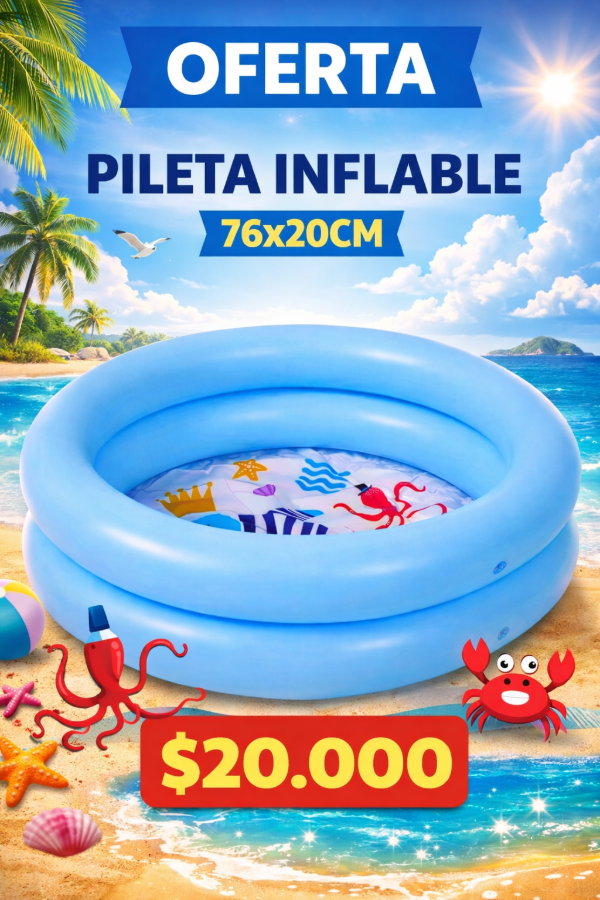 Producto - Pileta Inflable Pack X5 Unidades
