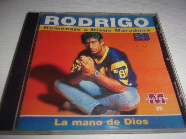Producto - CD RODRIGO LA MANO DE DIOS HOMENAJE A MARADONA 34C