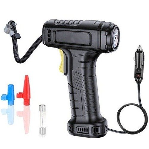 Producto - COMPRESOR INFLADOR ANALOGICO CON TOMA ENCENDEDOR 12V.