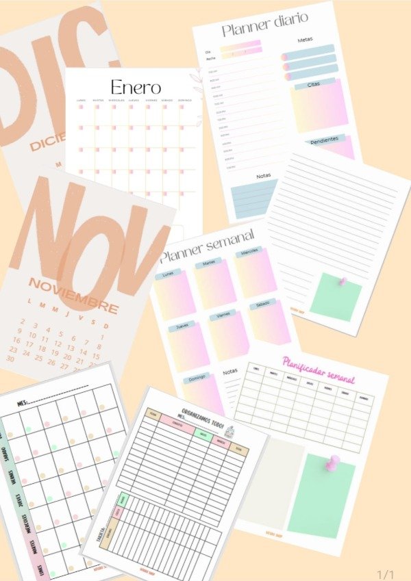 Producto - Repuesto Agenda Perpetua