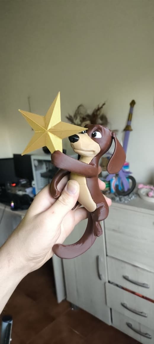 Producto - Puntera Arbol de Navidad Perro Salchicha