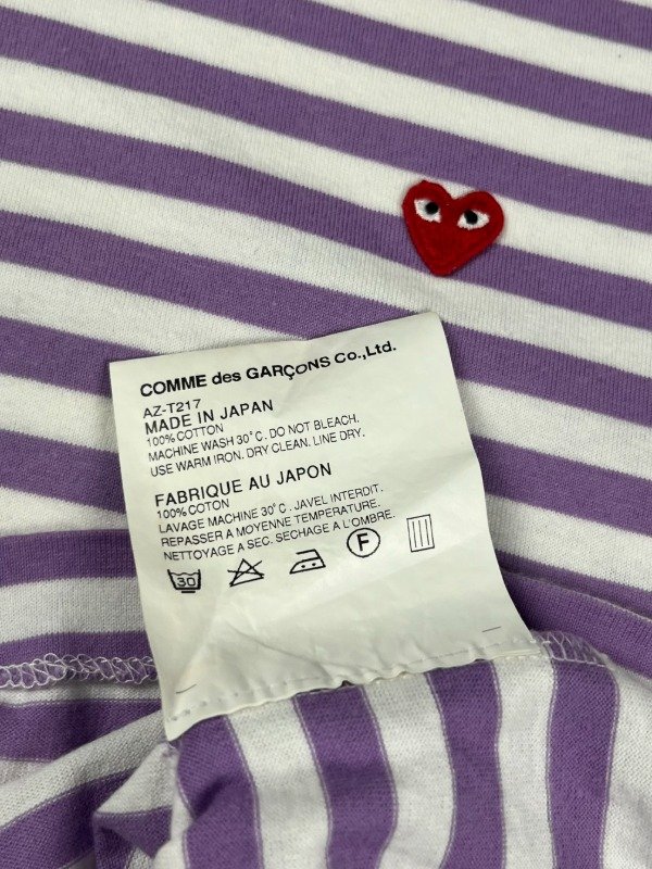 Producto - Comme des Garcons Play Striped Long Sleeve - 5