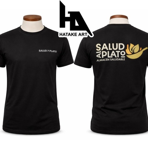 Producto - REMERA DE ALGODON ESTAMPA PECHO Y ESPALDA