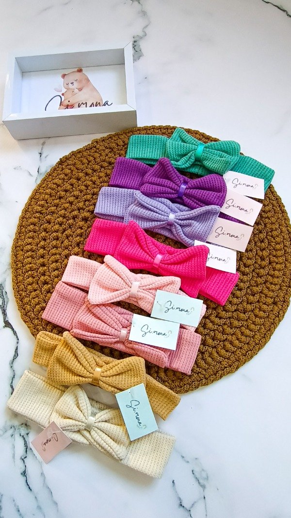 Producto - Vinchas waffle beba