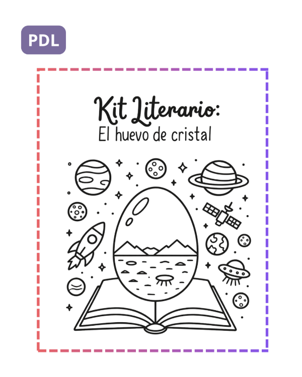 Producto - Kit Literario El huevo de Cristal - 0