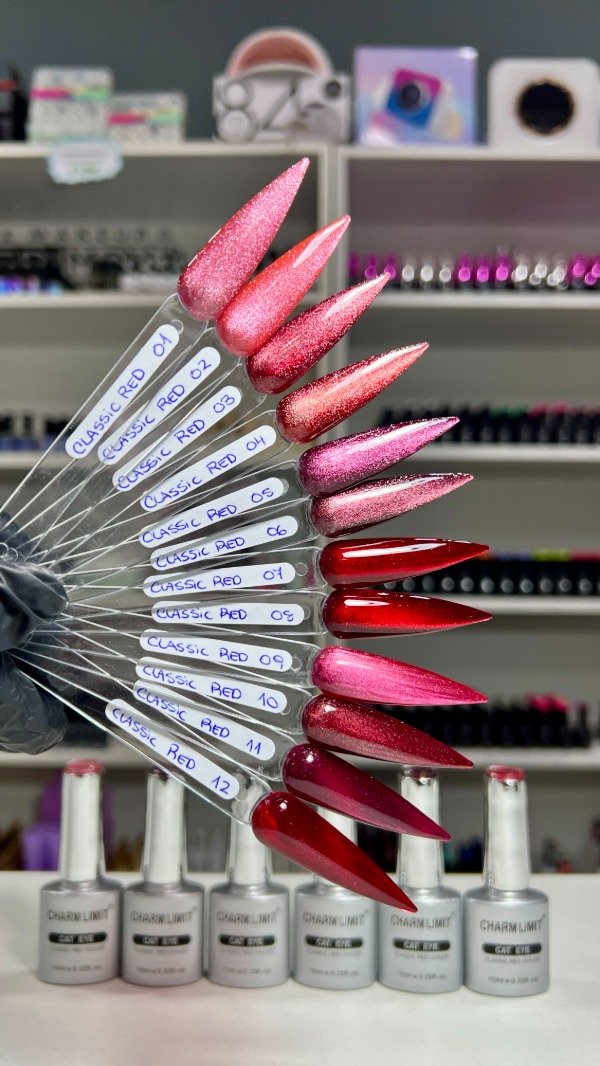 Producto - Esmalte Semi Ojo de gato - Charm Limit - UNIDAD - Classic red