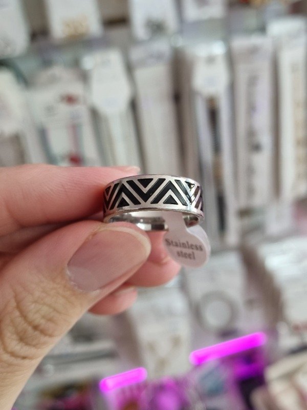 Producto - Anillo Labrado en Negro - 3