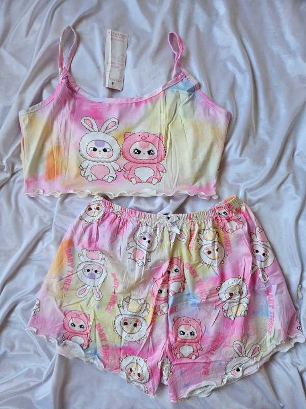 Producto - PIJAMA IMPORTADO CORTO (A58 D) LABUBU - 0