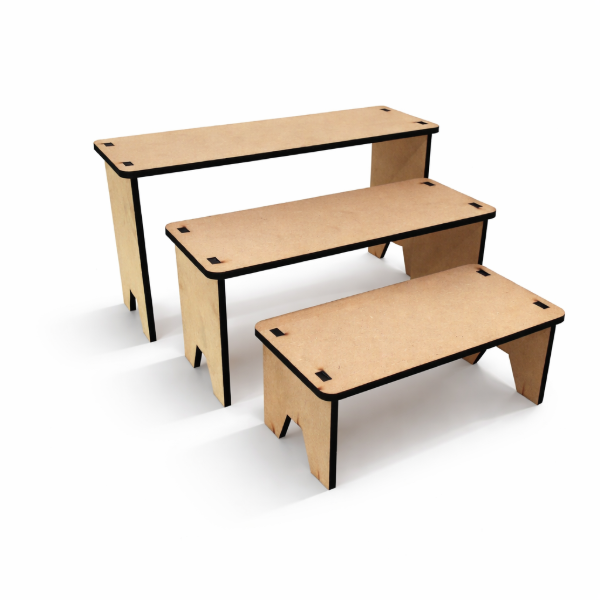 Producto - Set x3 mesas puente candy - 0