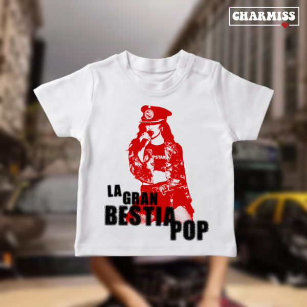 Producto - Baby Tee- Bestia pop 2