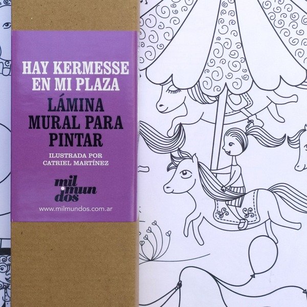 Producto - Lamina Mural Hay Kermese..
