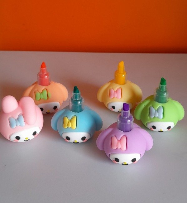Producto - Resaltadores encastrables My melody