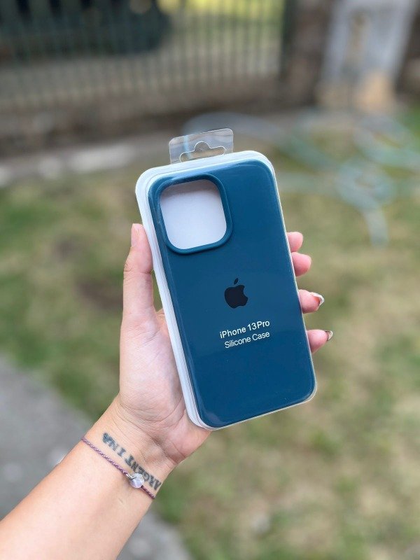 Producto - Silicona case azul petróleo (cliquear modelo)