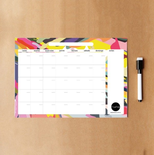 Producto - Planificador mensual imantado Land