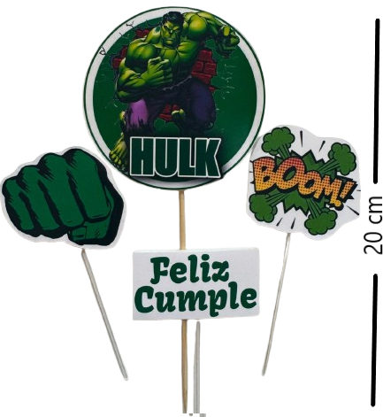Producto - Adorno Set Hulk
