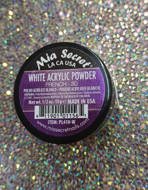Producto - POLVO ACRILICO BLANCO FRENCH 3D 15G