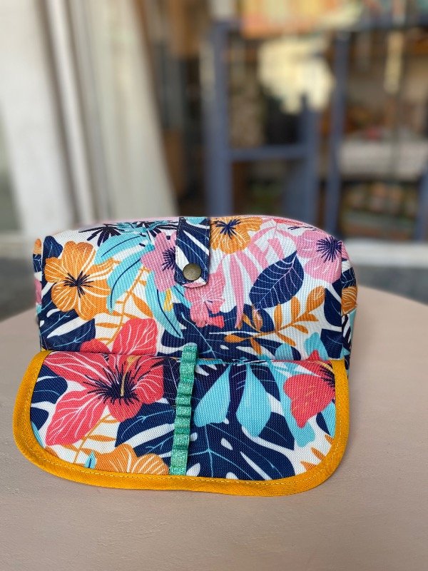 Producto - Cartu-neceser con solapa Flores - 2