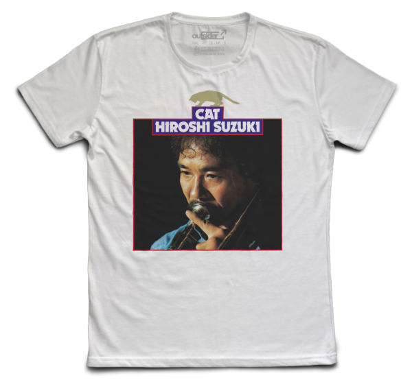 Producto - Hiroshi Suzuki - Cat - Remera Blanca