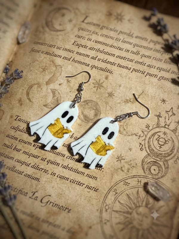 Producto - Aros Spooky Book