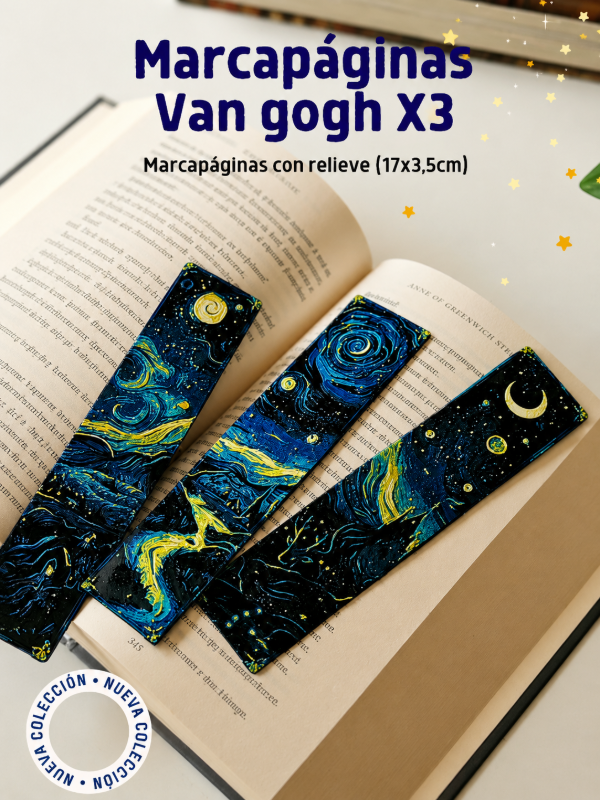 Producto - Marcapáginas Van gogh x3