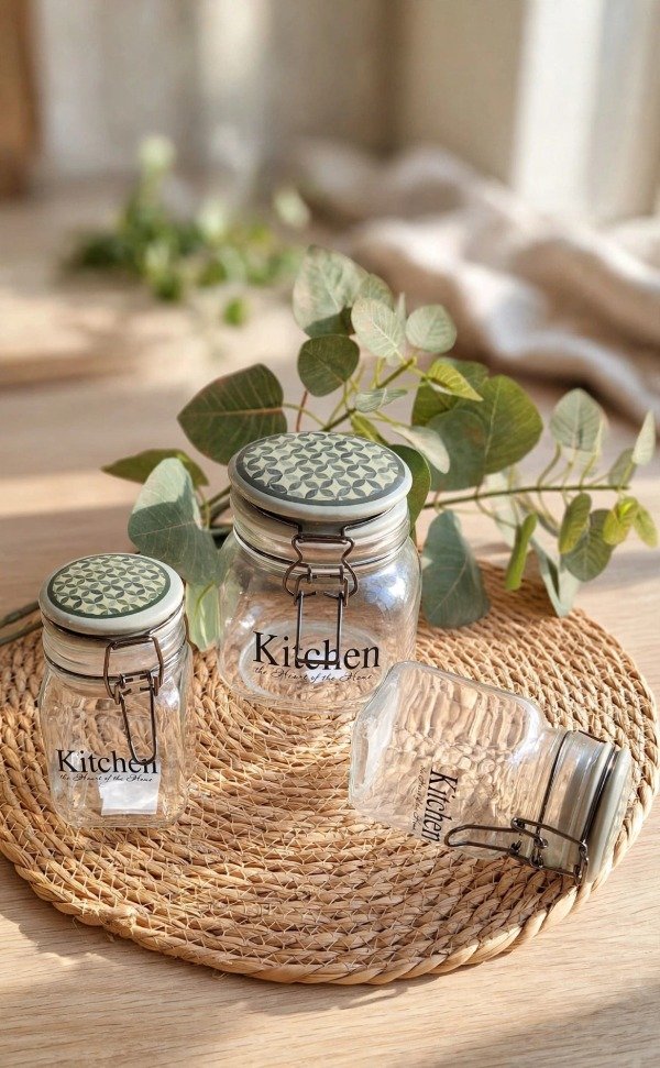 Producto - FRASCOS HERMÉTICOS KITCHEN  (3 UNIDADES) - 0
