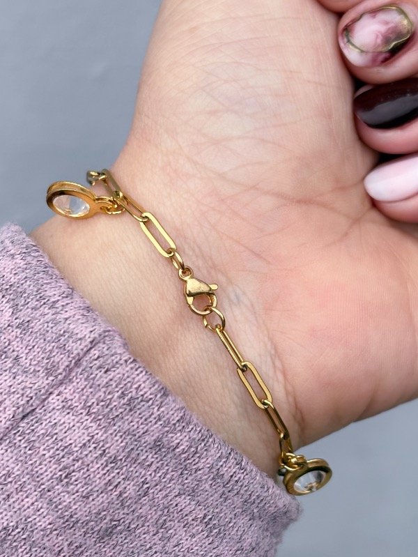 Producto - Pulsera con Dijes 18cm - 1