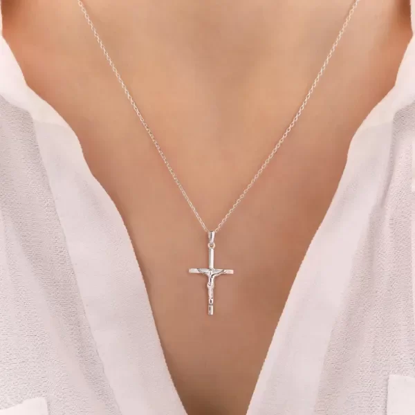 Producto - Dije Cruz Psalm 27 Milímetros - 0