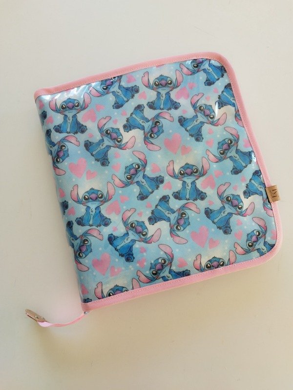 Producto - Funda tea N3 Stitch celeste